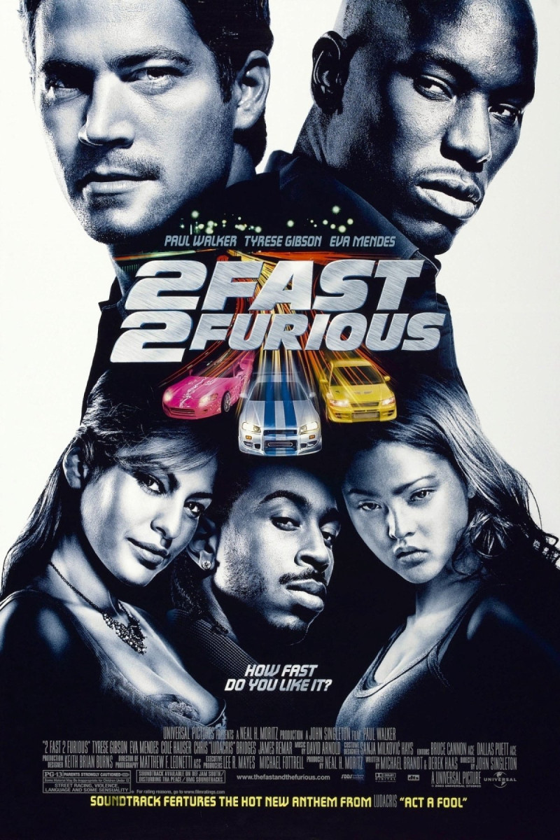 Двойной форсаж 2 Fast 2 Furious